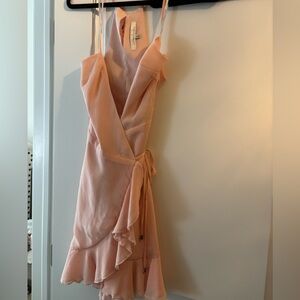 Lovers + Friends pink mini cocktail dress size XS